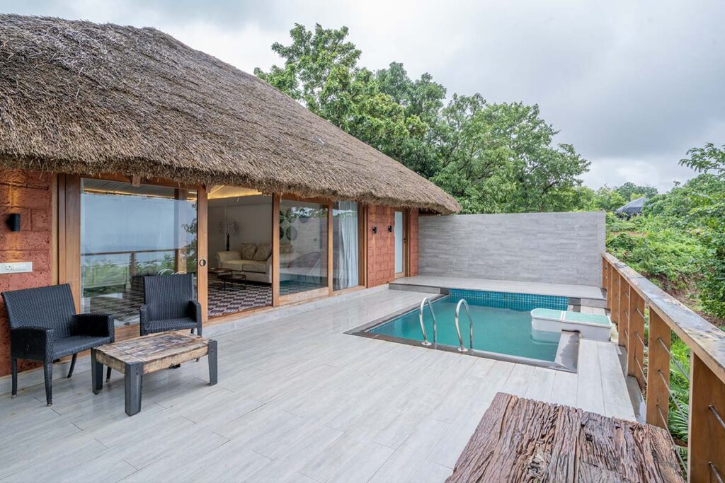 best rooms luxury stays and rooms luxury adventure resort raigad mumbai pune mangaon