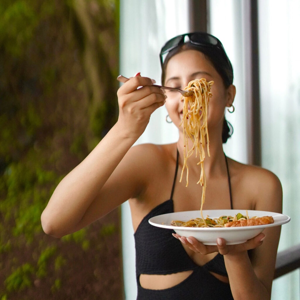 in-room dining cozy vibe relaxing weekend gateway